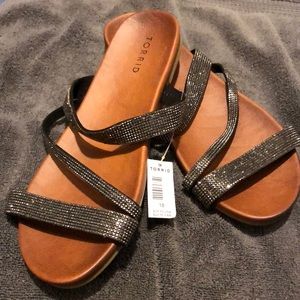 NWT Gem Sandals
